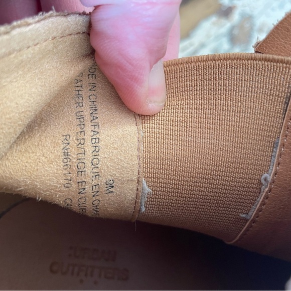 Urban Outfitters Tan Ankle Booties with Suede Finish - Picture 7 of 7